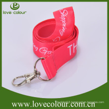 Customized Sublimation Printed Retractable key chain lanyard with full color